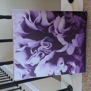 Xhilaration Canvas Flower Wall Art